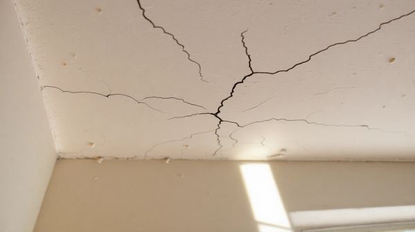 Top 5 causes de fissures au plafond et comment les réparer