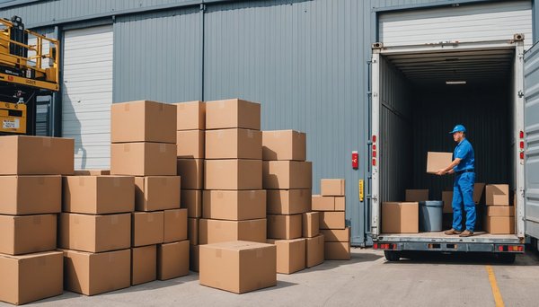 Les services de storage pendant un déménagement international