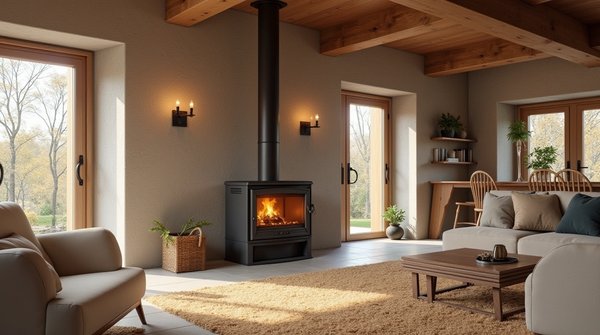 Les poêles à bois à angers : chaleur moderne et élégante