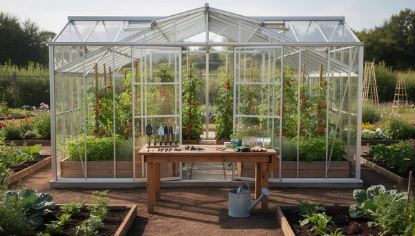 La serre de jardin pour jardinier professionnel : un atout pour des récoltes abondantes